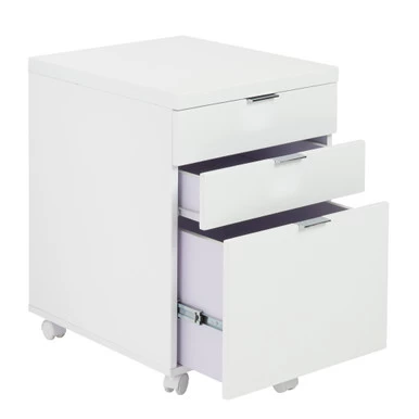 Reza Storage Cabinet - White 4 Reza Storage Cabinet - White - Image 2