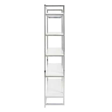 Reza Shelf - White/Chrome 4 Reza Shelf - White/Chrome - Image 2