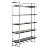 Reza Shelf - Black/Chrome -furniture 010131483 1 53375.1690285951.386.513