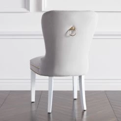 Charlotte Dining Chair - High Gloss White