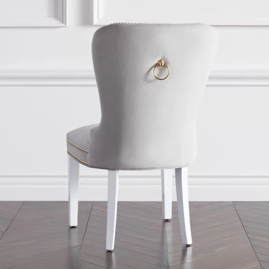 Charlotte Dining Chair - High Gloss White 3 Charlotte Dining Chair - High Gloss White