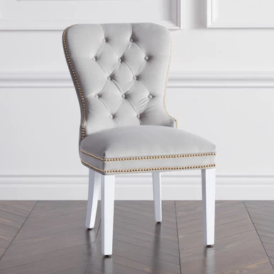 Charlotte Dining Chair - High Gloss White 6 Charlotte Dining Chair - High Gloss White - Image 4
