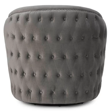 Aria Tufted Swivel Chair 5 Aria Tufted Swivel Chair - Image 3