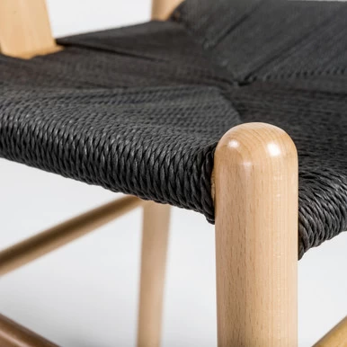 Tia Dining Chair Natural/Black - Set Of 2 9 Tia Dining Chair Natural/Black - Set Of 2 - Image 7