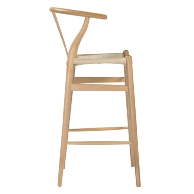 Tia Bar Stool - Natural/Natural 4 Tia Bar Stool - Natural/Natural - Image 2