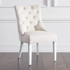 Nottingham Dining Chair - High Gloss White