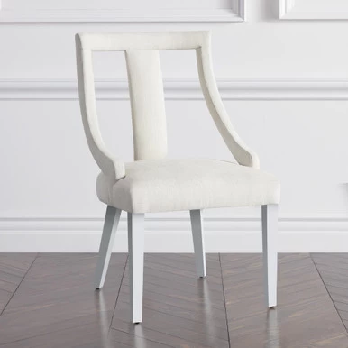 Jade Dining Chair - High Gloss White 3 Jade Dining Chair - High Gloss White