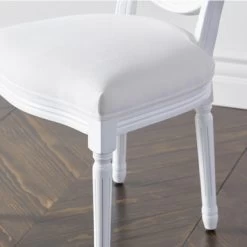Camille Dining Chair - High Gloss White
