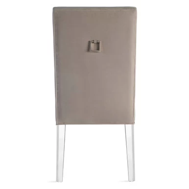Maxwell Dining Chair With Nailheads - Acrylic 5 Maxwell Dining Chair With Nailheads - Acrylic - Image 3