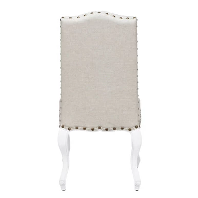 Florette Dining Chair - High Gloss White 5 Florette Dining Chair - High Gloss White - Image 3