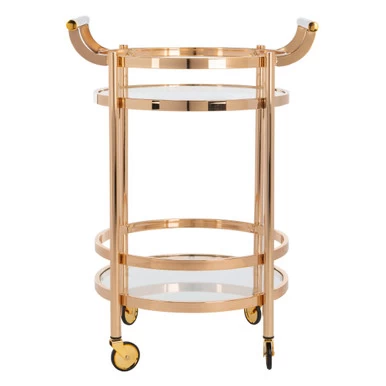 Sierra Bar Cart - Gold 6 Sierra Bar Cart - Gold - Image 4