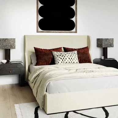 Jibriyah Tweed Bed 7 Jibriyah Tweed Bed - Image 5