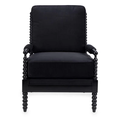 Spindle Chair - High Gloss Black 3 Spindle Chair - High Gloss Black