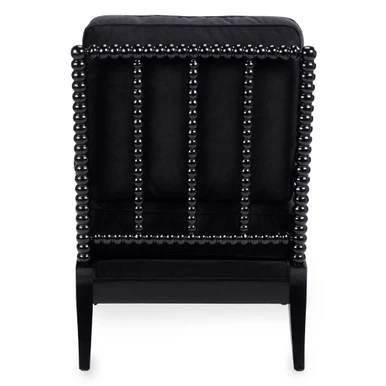 Spindle Chair - High Gloss Black 4 Spindle Chair - High Gloss Black - Image 2