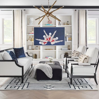 Spindle Chair - High Gloss Black 5 Spindle Chair - High Gloss Black - Image 3