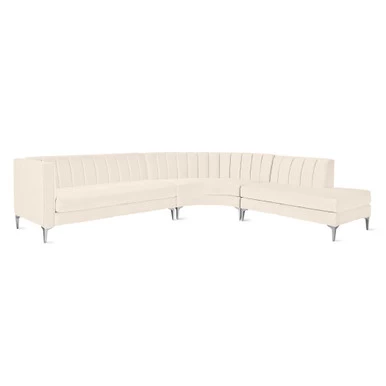Crestmont Chaise Sectional - 3 PC 3 Crestmont Chaise Sectional - 3 PC