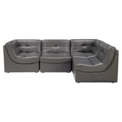 Convo Leather Sectional - 4 PC -furniture 999884004a 77474.1690275051.386.513 1