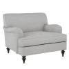 Peyton Chair -furniture webimage 010315722 MAXWELL PEARL GREY TURNED ESPRESSO EJLA jpg