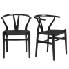 Tia Dining Chair Black/Black - Set Of 2 2 Tia Dining Chair Black/Black - Set Of 2 -furniture webimage 013112914 ALT4 jpg