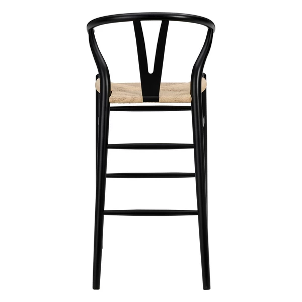 Tia Bar Stool - Black/Natural 7 Tia Bar Stool - Black/Natural - Image 5