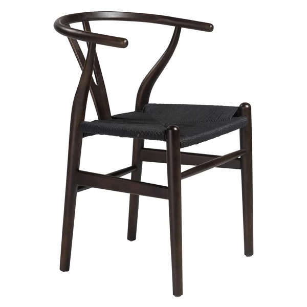 Tia Dining Chair Walnut/Black - Set Of 2 4 Tia Dining Chair Walnut/Black - Set Of 2 - Image 2