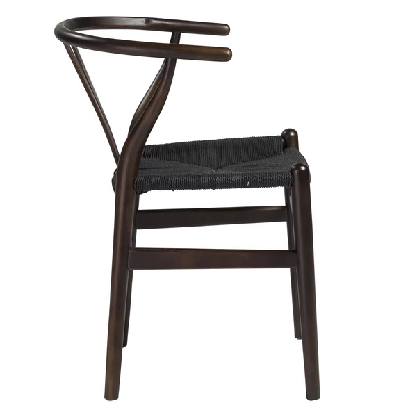 Tia Dining Chair Walnut/Black - Set Of 2 6 Tia Dining Chair Walnut/Black - Set Of 2 - Image 4