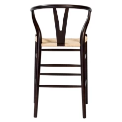 Tia Counter Stool - Walnut/Natural -furniture webimage 013174865 4 jpg