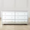 Simplicity Mirrored 6 Drawer Chest -furniture webimage 014209306