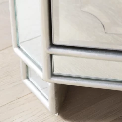 Simplicity Mirrored 5 Drawer Tall Chest -furniture webimage 014209993 DTL3