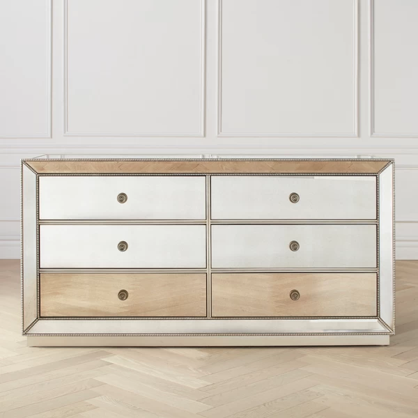 Omni Mirrored 6 Drawer Chest 3 Omni Mirrored 6 Drawer Chest