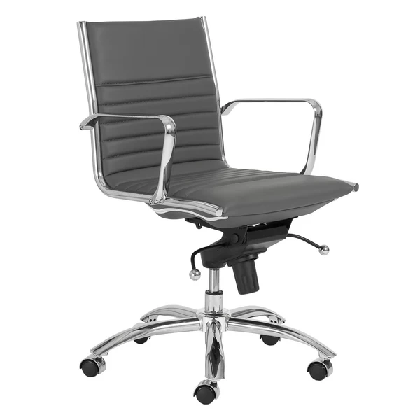 Darby Low Back Office Chair - Grey 2 Darby Low Back Office Chair - Grey