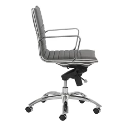 Darby Low Back Office Chair - Grey 9 Darby Low Back Office Chair - Grey -furniture webimage 120102135 2 jpg