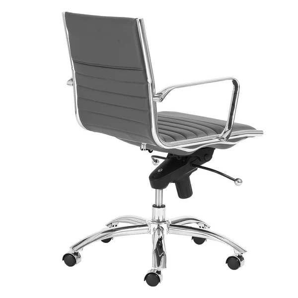 Darby Low Back Office Chair - Grey 5 Darby Low Back Office Chair - Grey - Image 4