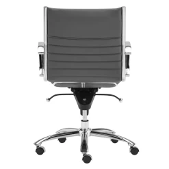 Darby Low Back Office Chair - Grey 11 Darby Low Back Office Chair - Grey -furniture webimage 120102135 4 jpg