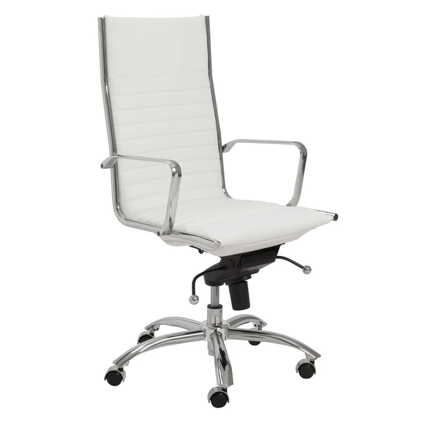 Darby High Back Office Chair - White 3 Darby High Back Office Chair - White