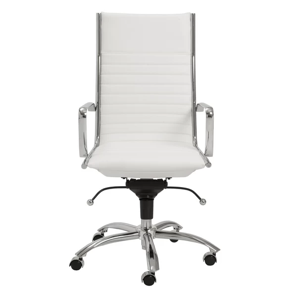 Darby High Back Office Chair - White 4 Darby High Back Office Chair - White - Image 2