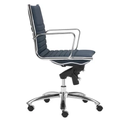 Darby Low Back Office Chair - Blue -furniture webimage 120152072 3 jpg