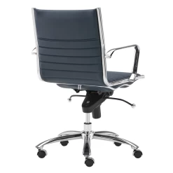 Darby Low Back Office Chair - Blue -furniture webimage 120152072 4 jpg