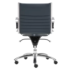 Darby Low Back Office Chair - Blue -furniture webimage 120152072 5 jpg