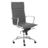 Darby High Back Office Chair - Grey -furniture webimage 120161955 jpg