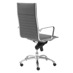 Darby High Back Office Chair - Grey -furniture webimage 120161955 3 jpg