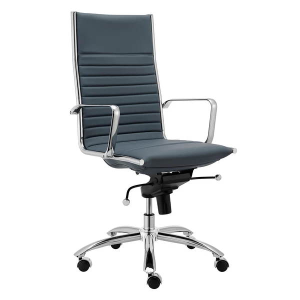 Darby High Back Office Chair - Blue 4 Darby High Back Office Chair - Blue - Image 2