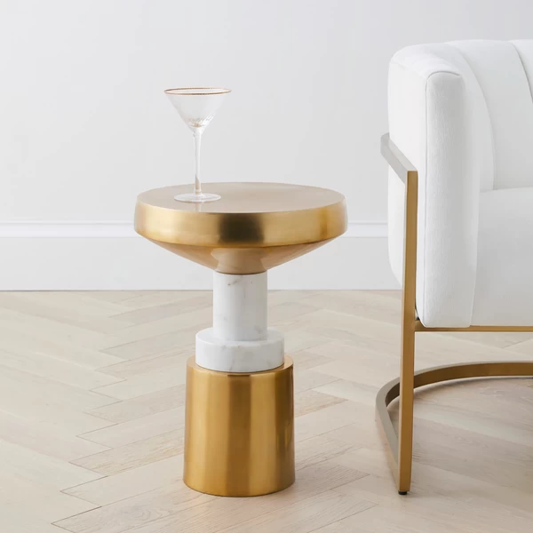 Nikki Chu - Aria Accent Table - 19.75"H 4 Nikki Chu - Aria Accent Table - 19.75"H - Image 2