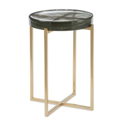 Livorna Round Accent Table - 19"H