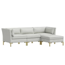 Zara 4 PC Ottoman Sectional