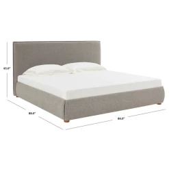 Inez Boucle Platform Bed 14 Inez Boucle Platform Bed -furniture webimage 601863138 6