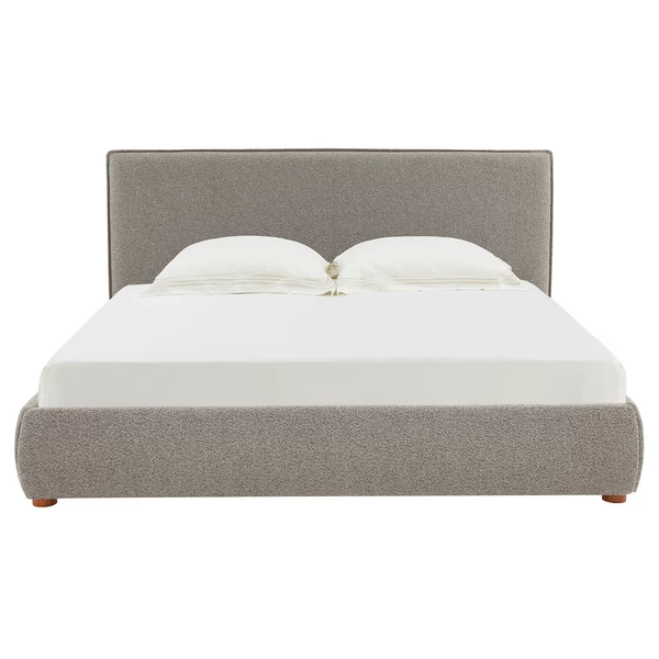 Inez Boucle Platform Bed 3 Inez Boucle Platform Bed