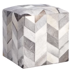 Masson Hair On Hide Ottoman