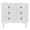 Uptown 4 Drawer Dresser - White