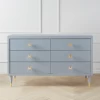 Uptown 6 Drawer Dresser - French Grey 1 Uptown 6 Drawer Dresser - French Grey -furniture webimage 821126095 1 jpg